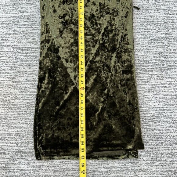 NWT Camila Coelho Gabriel Green Velvet Maxi Dress XS Revolve - Picture 12 of 16